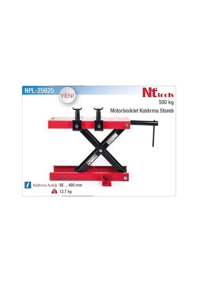 Nt Motnt Tools Npl-25625 Motorsiklet Kaldırma Standı 500 Kgorsiklet Kaldırma Seti 500 Kg Npl-25625