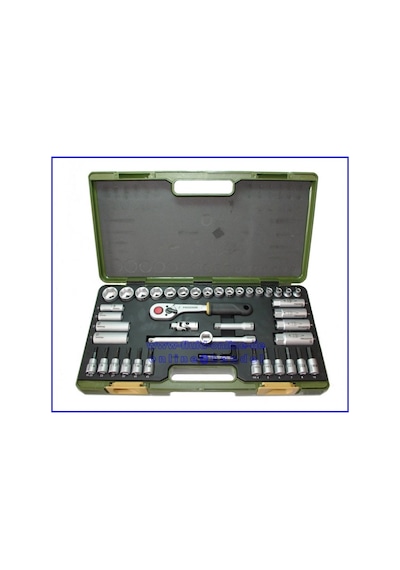 Proxxon 23282 3/8" Cırcır Kollu 47 Parçalı Lokma Ve Bits Takımı