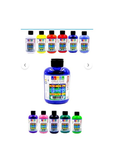 Akrilik Boya 250 Ml 1 Adet Beyaz