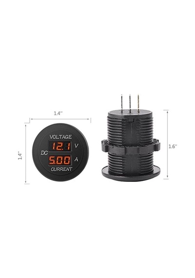 Bfy Voltmetre / Ampermetre Soketi