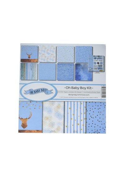 Collection Kit 12"x12"-oh Baby Boy