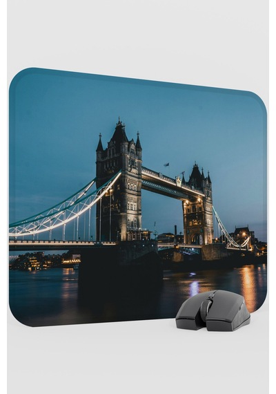 London Londra İngiltere 2 V4 48x40 Xl Gaming Kauçuk Kaymaz Taban Mouse Pad Fare Altlığı