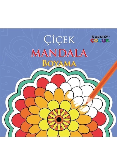 Karatay Çiçek Mandala Boyama