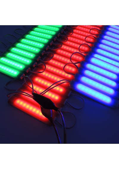 Sunlight Ekstra Parlak Işık Parmak Led 9 Led 20 Modül 12V 3 Renk