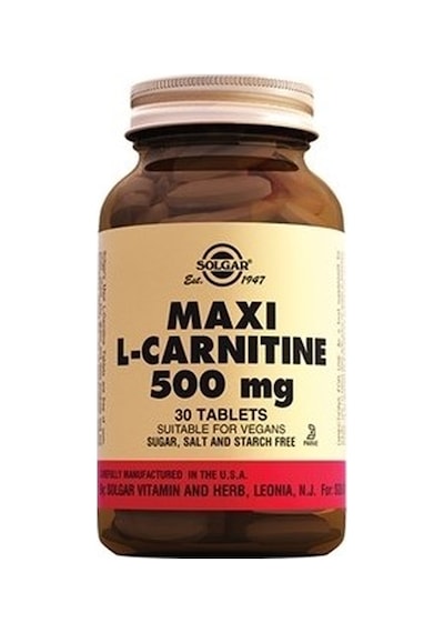 Maxi L-carnitin 500 Mg 30 Tablet Slg005709