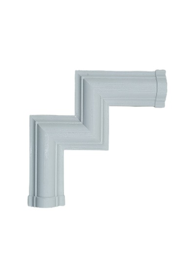 Decogold Saray Tavan Motif M Köşe 4 Cm Dgm-110 Gri