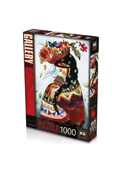 Ks Mom And Son 1000 Parça  Puzzle