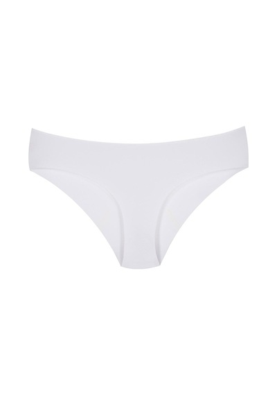 Sensu Kadın Lazer Kesim Düşük Bel Beli Lastikli Slip Külot 3'lü Paket Set Renkli