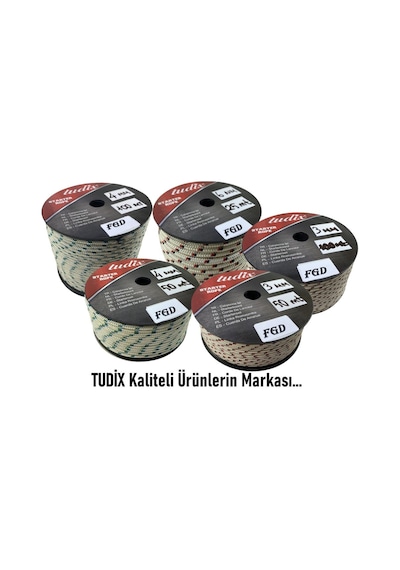 Fgd Motor Çekme Çalıştırma Starter İpi 3Mm 100 Metre