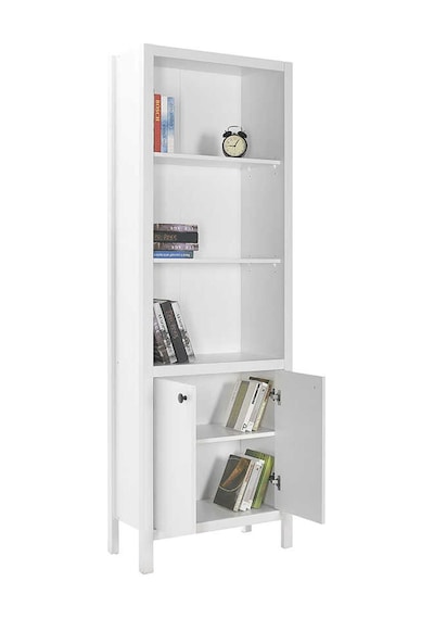 Rustik 5 Raflı Kapaklı Kitaplık-mat Beyaz 66 x 196 x 32 CM Gxyxd Rustik 5 Raflı Kapaklı Kitaplık-mat Beyaz 66 x 196 x 32 CM Gxyxd