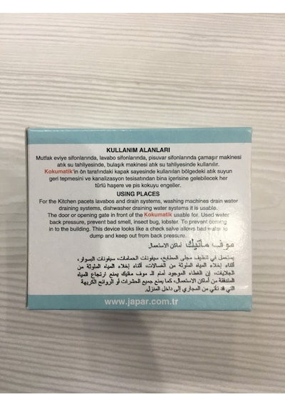 Muff Matik Muffmatik 2 Li Kokumatik Çekvalf.Lavabo Koku Önleyici