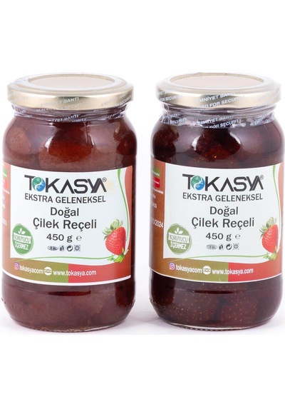 Tokasya Çilek Reçeli 2 x 450 G
