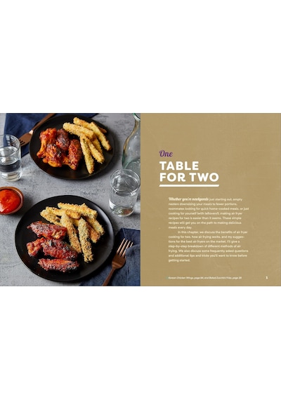The Essential Air Fryer Cookbook For Two: Perfectly Portioned Recipes For Healthier Fried Favorites