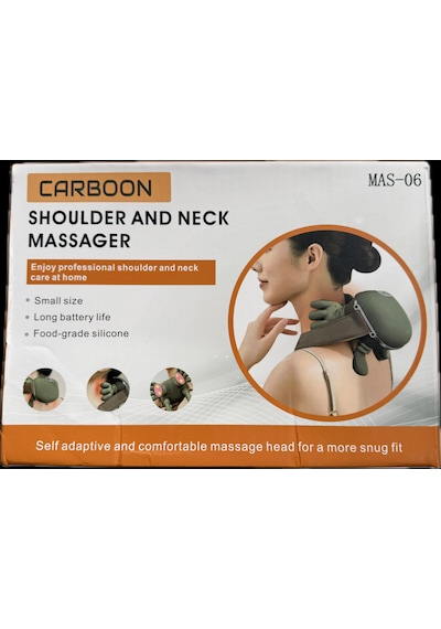 Carboon Mas-06 Boyun Masaj Aleti Açık Yeşil