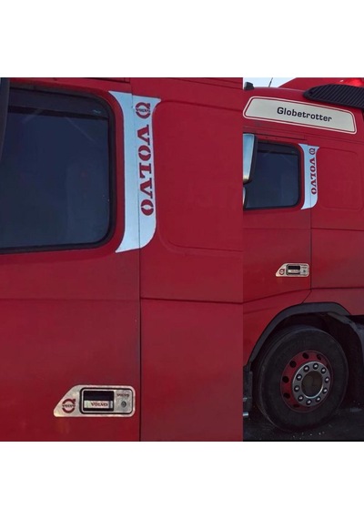 Fh Volvo Kapı Kolu Ve Kapı Direk Kromları Sağ Sol Takım