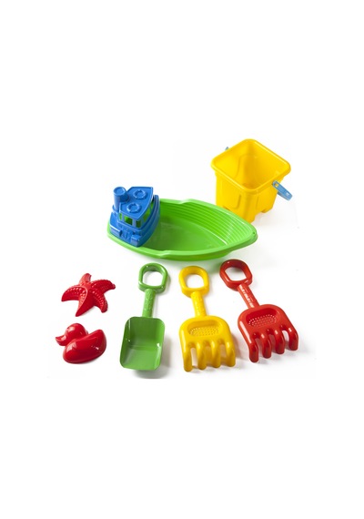 Erdem Toys Balıkçı Teknesi Plaj Seti Kovalı