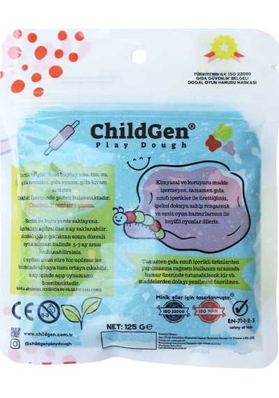 ChildGen 125gr Kartuş Oyun Hamuru - Mavi
