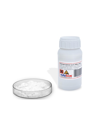 Sodyum Asetat Saf 200 Gr  Amb.