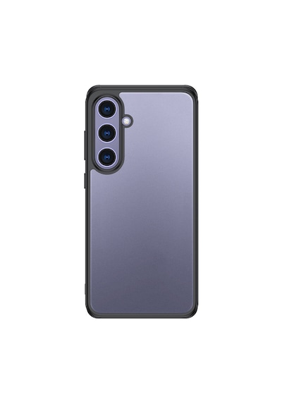Samsung Galaxy Uyumlu S25 Kılıf Kenar Korumalı Arkası Şeffaf Kapak