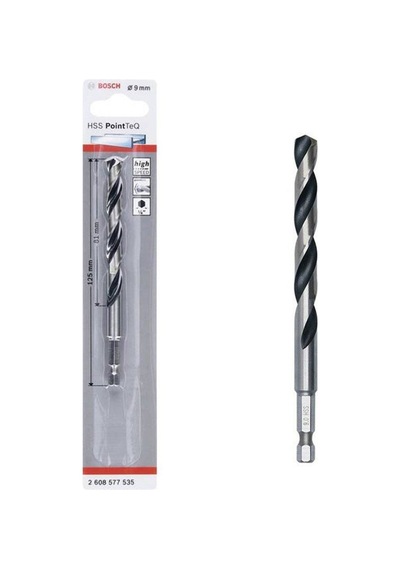 Pointteq Altıgen Şaftlı Hss Matkap Ucu 9 Mm - Tkn-581944