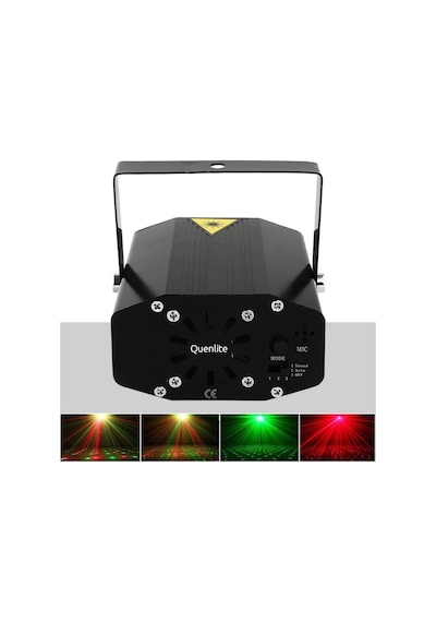 Quenlite QD-30 Rgb Renkli Sahne Lazer Işık Sistemi 