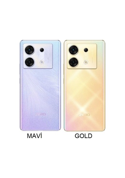 İnfinix Zero 30 5g X6731 Arka Kapak Pil Kapağı Mavi