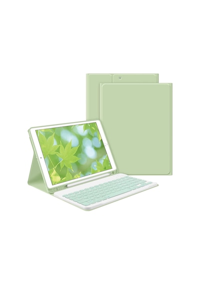 Samsung Galaxy Uyumlu Tab S9 Fe Plus/s10 Plus/s9 Plus Kılıf Kablosuz Klavyeli Case Mobax Türkçe X610-16-810-18 X820 Kılıf