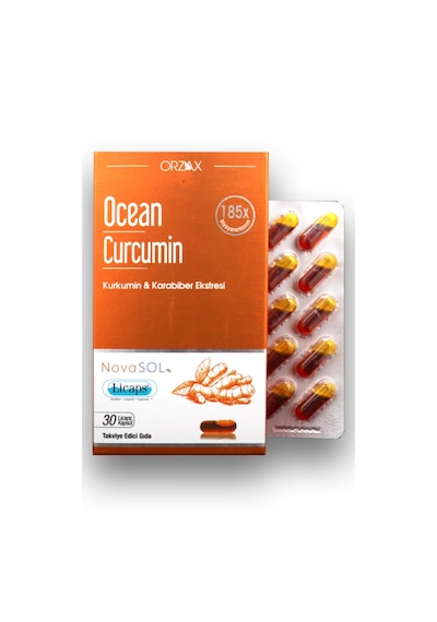 Curcumin Kurkumin Karabiber Eki 30 Kapsül