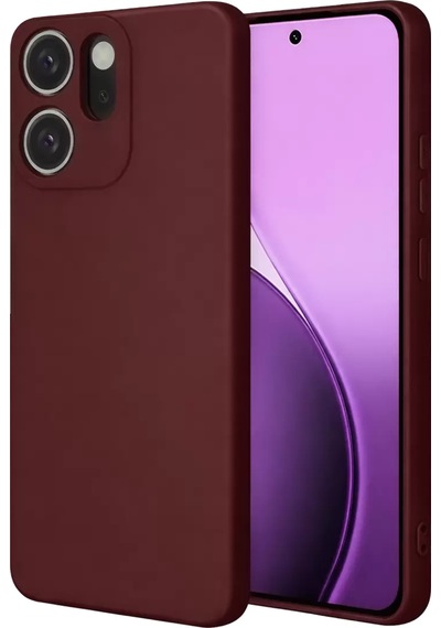 Newface Oppo Reno 14f First Silikon - Bordo
