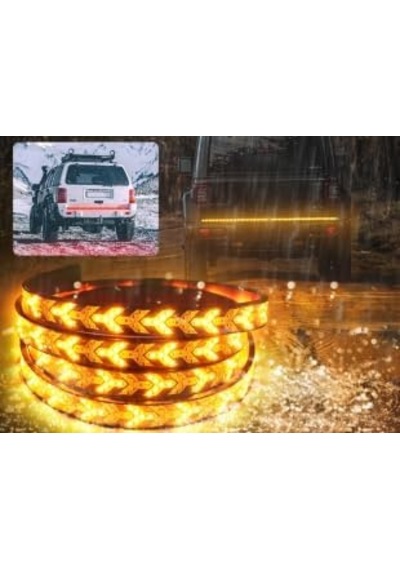 Pick Up Ledi Off Road Bagaj Sinyalli Kayar Led Lamba V Model 120cm