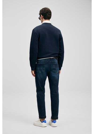 Lufian Benedic Smart Erkek Jean Pantolon 111200222 Mavi