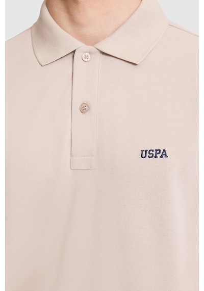 U.S. Polo Assn. U.s. Polo Assn. Erkek Taş Tişört Basic 50326963-vr049 Taş Rengi