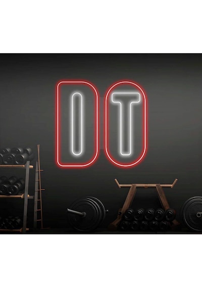 Do It Yazılı Neon Tabela Kırmızı