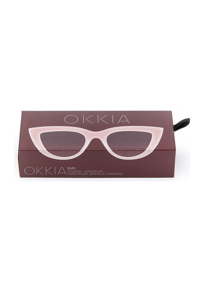 Okkia Claudia Big Cat Güneş Gözlüğü Havana Pembesi