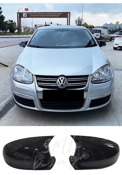 Volkswagen Jetta Mk5 2005-2010 Batman-Yarasa Ayna Kapağı Plastik