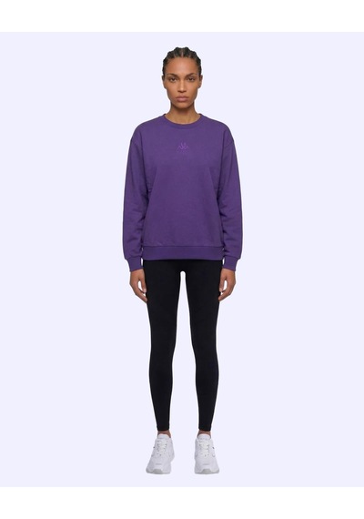 Kappa Milas Crewneck Kadın Dark Tone Comfort Sweatshirt