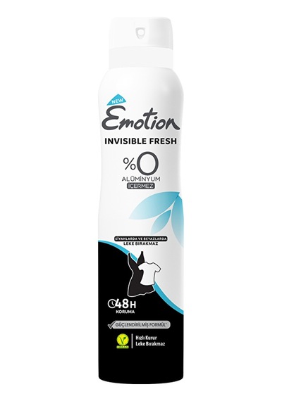 4 Adet Emotion Deodorant Invisible Fresh 150 Ml
