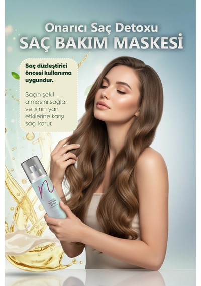 Onarıcı Saç Detoxu Ve Durulanmayan Saç Bakım Maskesi - 561716208