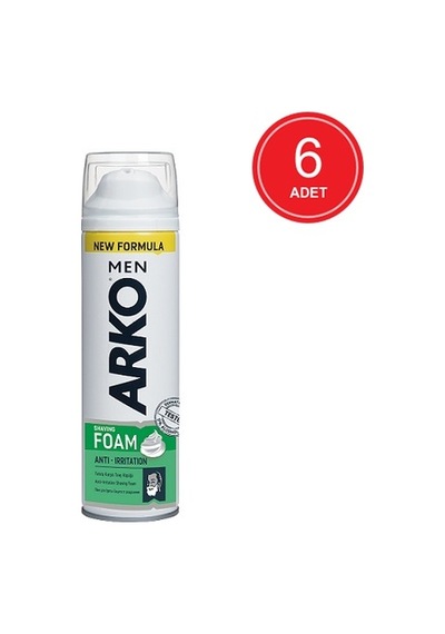Arko Men Irritation Tıraş Köpüğü 6 x 200 ML