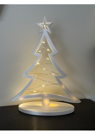 Led Li Yılbaşı Ağacı 16cm Çalışma Masası Hediyelik Aksesuar