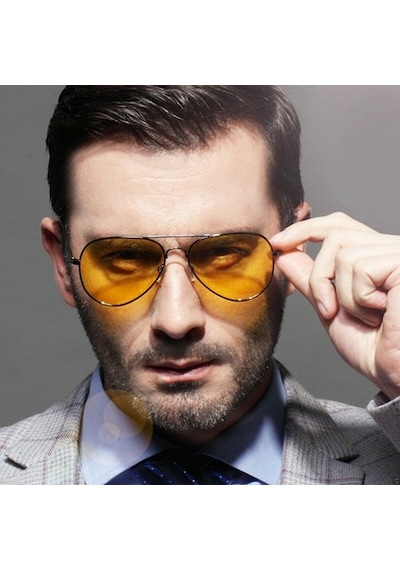 Jwl Aviator Pilot Damla Çerçeve Erkek Güneş Gözlüğü Uv400 Gözlük (433951519)