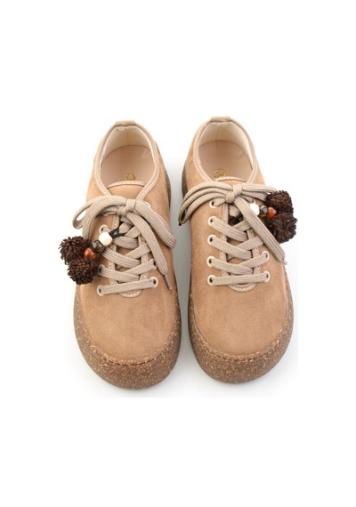 Bambi Vizon Süet Kadın Sneaker K01646000472