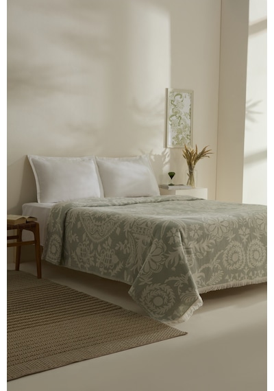 Karaca Home Avery Müslin Çift Kişilik Tek Pike Mint
