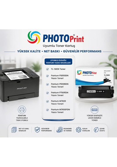 Pantum Tl-500x Uyumlu,  Toner / P4000dn / P5000dn / P5006dn / M7600 / M7600fdn / M7606dn