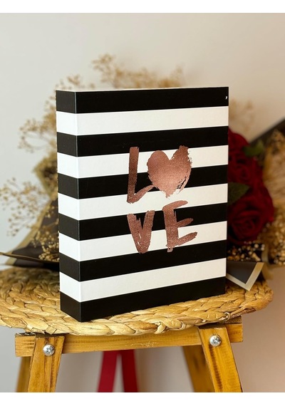 Fotoğraf Albümü 10x15cm 200 Lük Renkli Love Desenli Anı Albümü