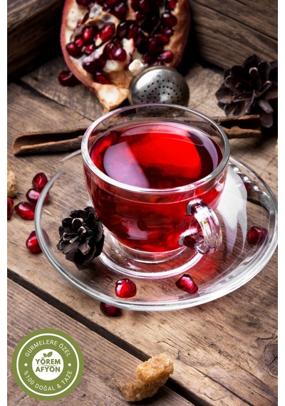 Yörem Afyon Muğla Yöresinden Besin Değerleri Korunarak Kurutulmuş Nar Kabuğu Kurusu Punica Granatum 130gr. 130 G