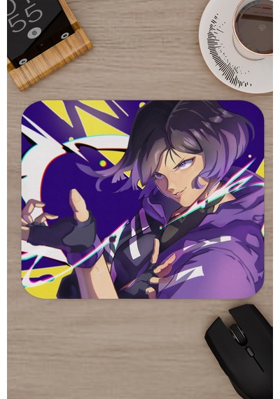 Tekken Kaymaz Dikişli Kauçuk Oyuncu Mousepad V5 - 22x18 Gaming Mouse Pad Fare Altlığı