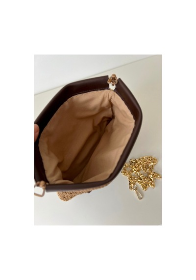 Bolca Emek El Emeği Kadın Hasır Clutch Çanta Turuncu - 921765461 Turuncu - 921765461 Turuncu
