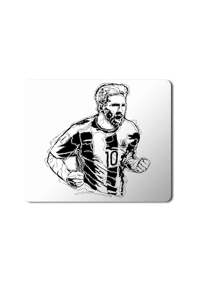 Lionel Messi Siyah Beyaz Mouse Pad Mousepad