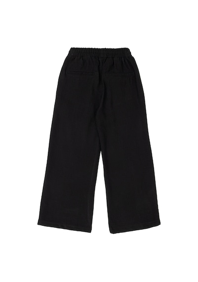 U.s. Polo Assn. Kız Çocuk Siyah Pantolon Kanvas-chino 50288857-vr046 Siyah